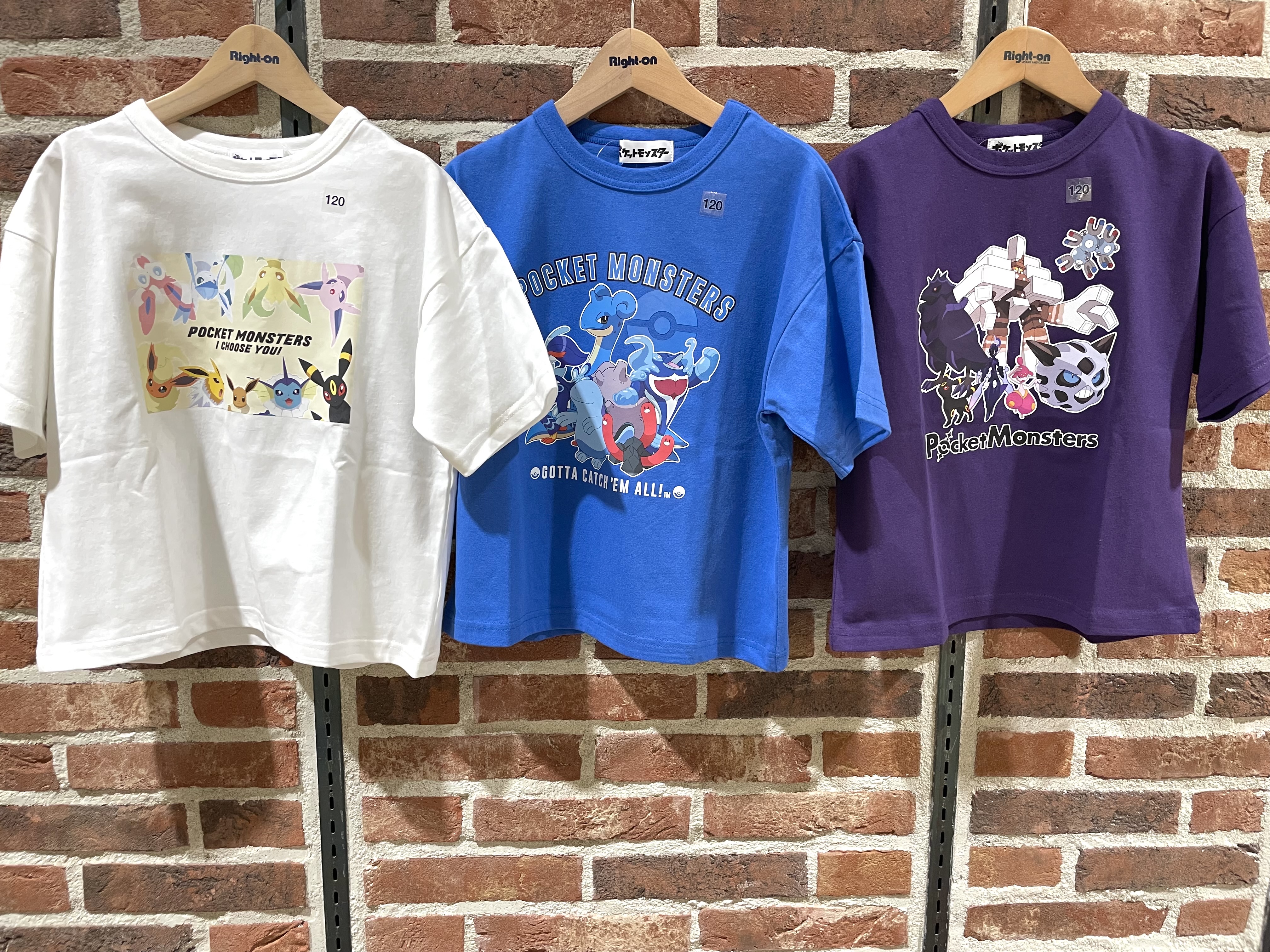  ライトオン 【新作商品】🌸キッズポケモンTシャツ新カラー入荷🌸:イメージ