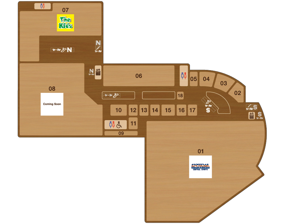 3F フロアマップ