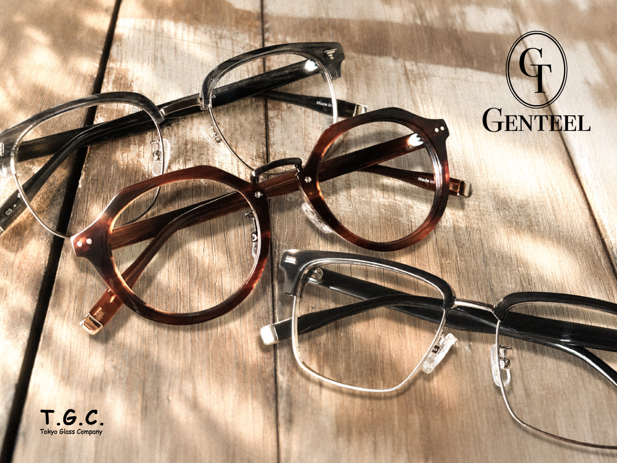 【メガネ】GENTEEL -ジェンティール- 入荷！:イメージ